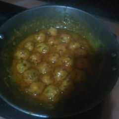 Aloo ke kofte A picture of Aloo ke kofte.
