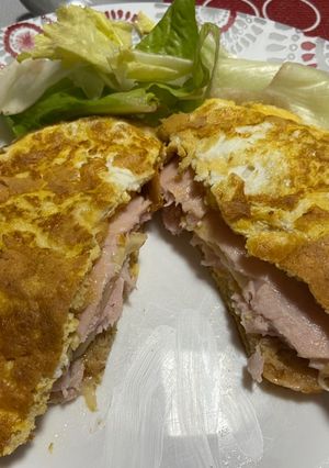 Une photo de Toasts au rôti de porc