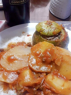 Una foto de Zapallitos rellenos a la cacerola!