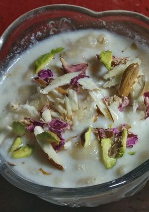 A picture of Milk boondi.
