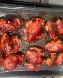 Simple Baked BBQ chicken