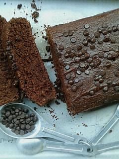 Una foto de Queque de Zanahorias y Cacao (con harina de Avena)