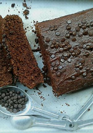 Una foto de Queque de Zanahorias y Cacao (con harina de Avena)