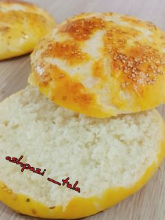 عکسی از دستور نان برگر