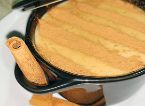 Foto de Arroz doce com doce de leite