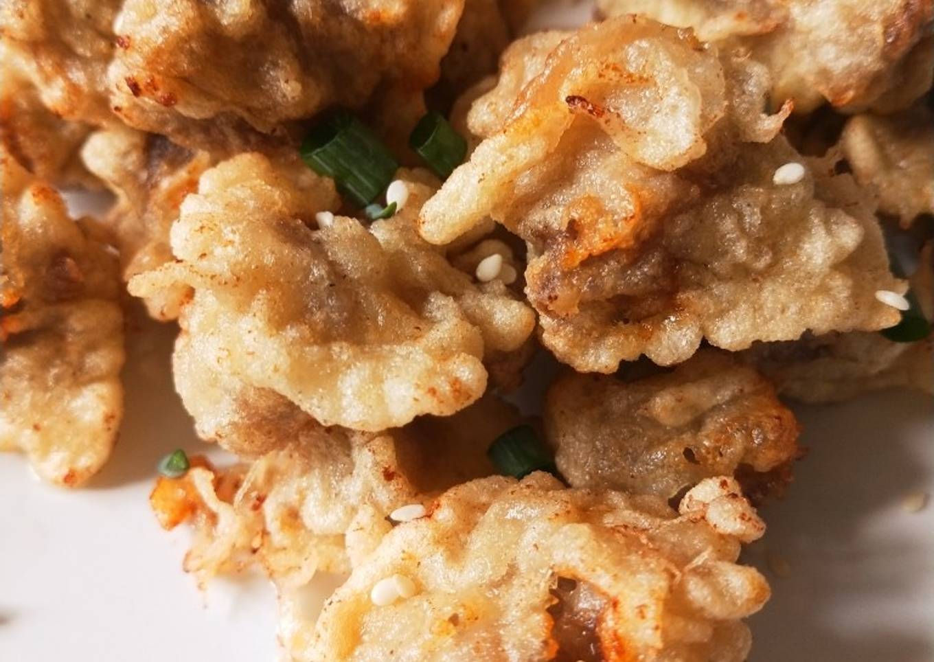 Babi Goreng dengan adonan basah, bisa ganti dgn ayam pasti enak