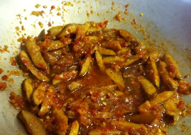 Resep Sambel goreng jengkol Anti Gagal