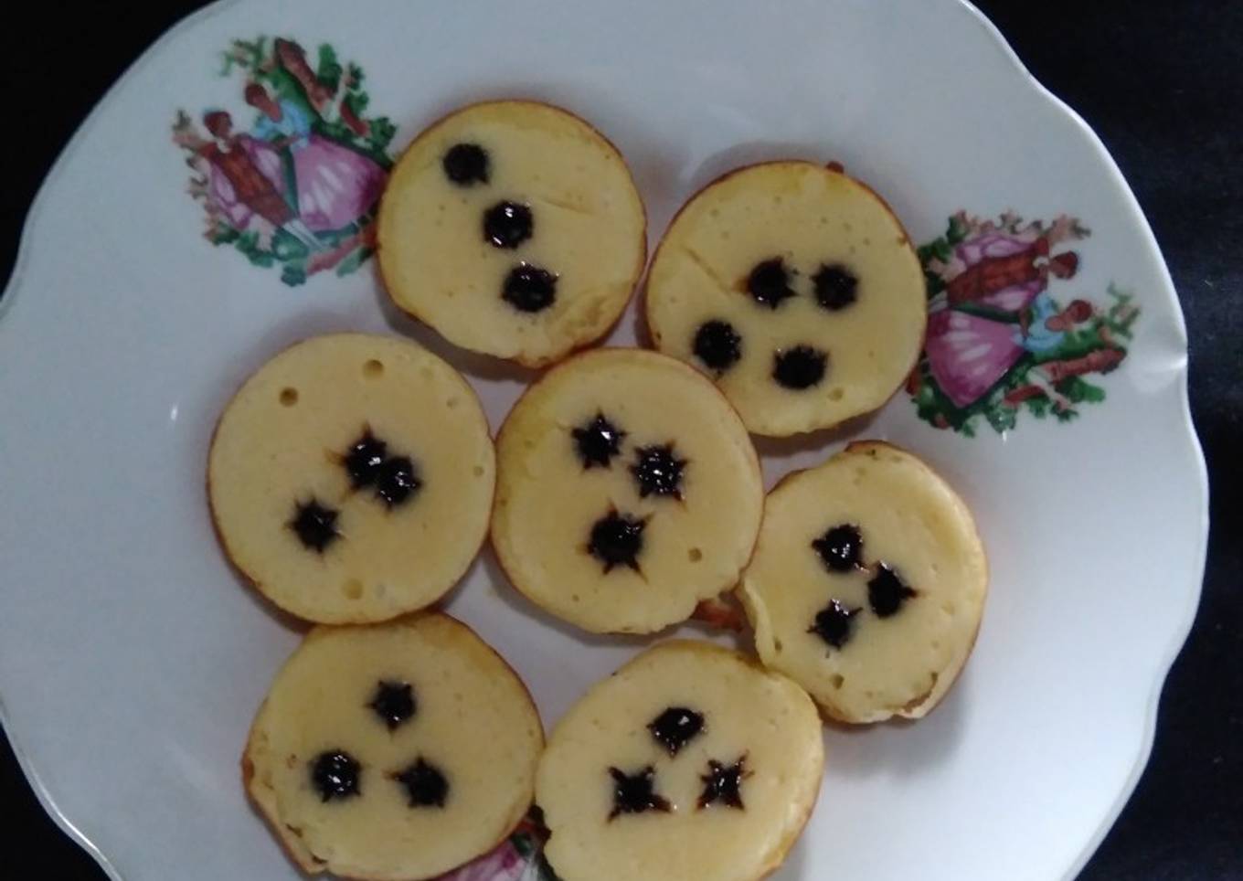 Kue lumpur kentang (takaran sendok)