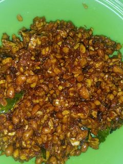 Foto resep Orek tempe + kacang tanah (sambel goreng tempe + kacang tanah)