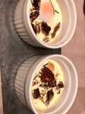Oeufs cocotte aux morilles