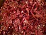 Rotkohl mit Wildpreiselbeeren