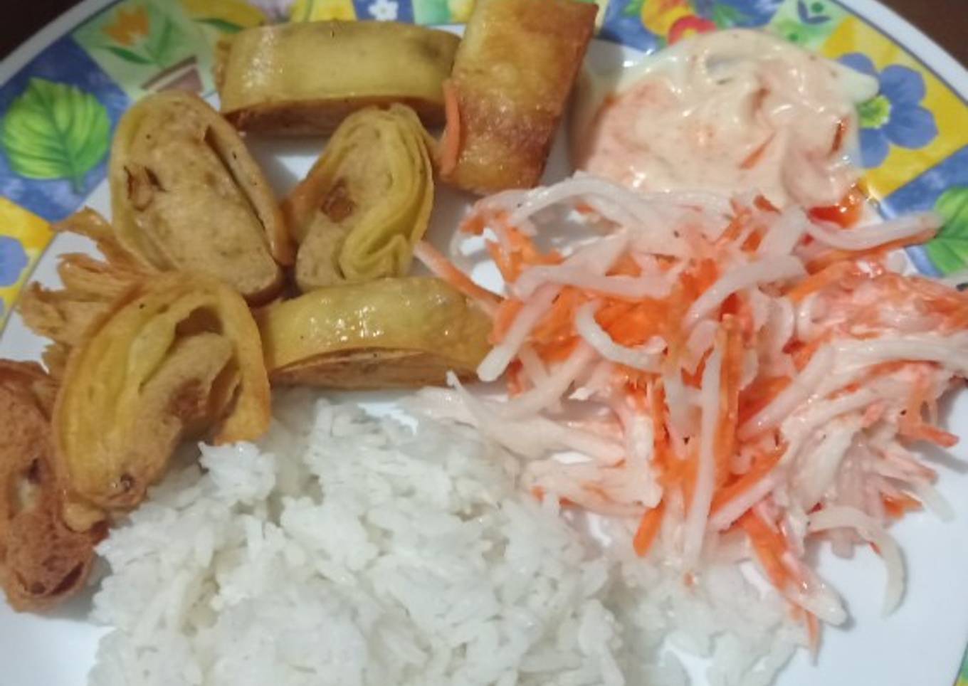 Eggroll tahu