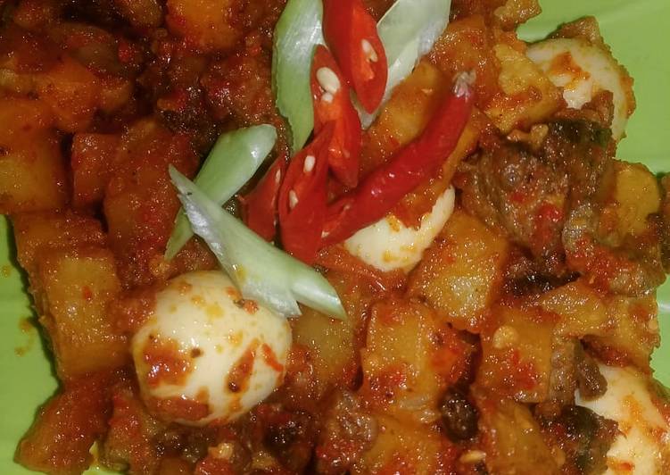 Sambel goreng campur