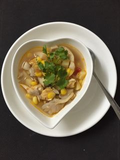 Hình của món Canh rau củ nấu chay.