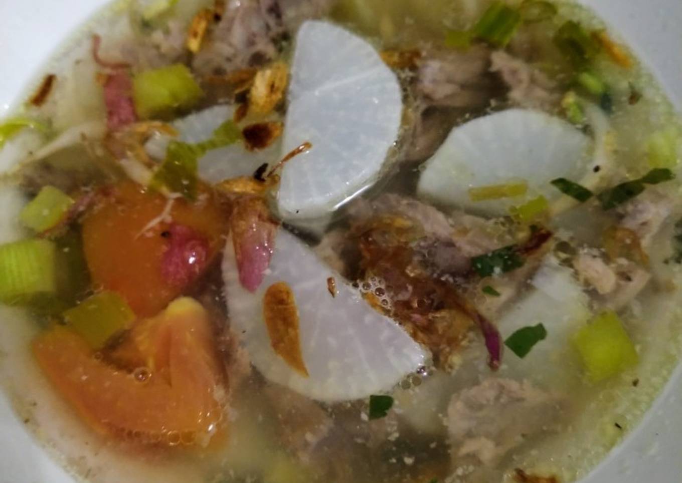 Soto daging bening