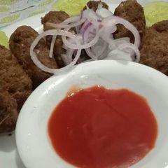 A picture of Seekh kabab.