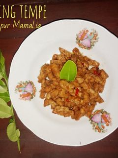 Foto resep Kering Tempe Basah (orek tempe)