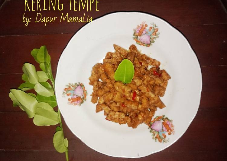 Kering Tempe Basah (orek tempe)