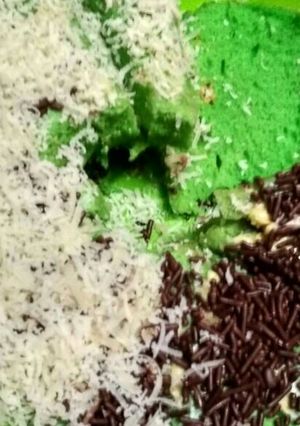 Foto resep Bolu pandan kukus