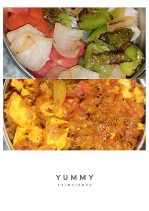 कढ़ाई पनीर (kadai paneer recipe in Hindi) रेसिपी मुख्य फोटो