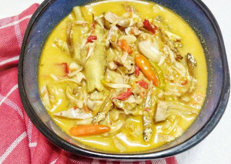 Resep Lodeh nangka ndeso, Enak Banget
