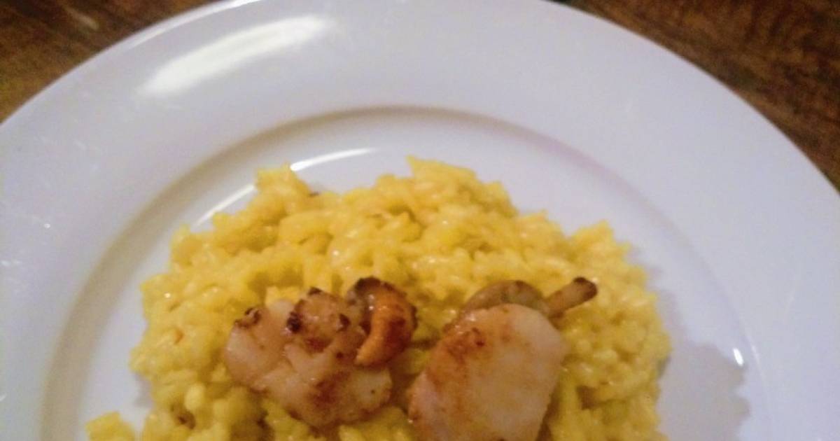 番紅花燉飯 奶油煎干貝食譜與作法by 書呆子料理系 Cookpad 番紅花燉飯 奶油煎干貝食譜與作法by 書呆子料理系 Cookpad