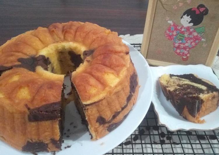 Anti Ribet, Bikin Marble Cake Ala Dapur Saya 😘 yang sederhana