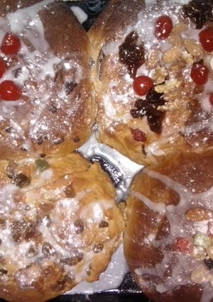 Una foto de Pan dulce, simple sin leche, sin manteca, exquisitos 🤗🇦🇷🥂
