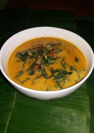 Foto resep Sayur olah daun singkong