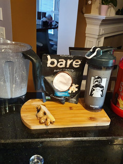 A picture of Ginger, Coconut smoothie.