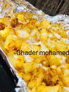 صورة لوصفة مكعبات بطاطس بالبهارات