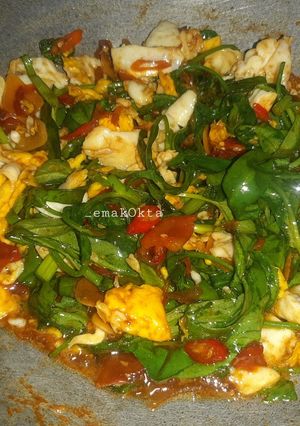 Foto resep Kangkung Telur Orak Arik