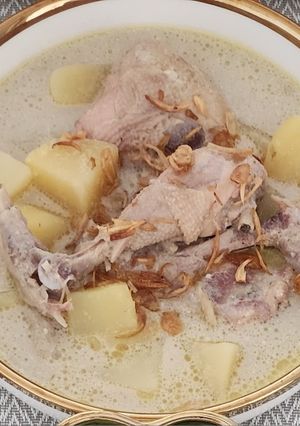 Foto resep Opor ayam santan