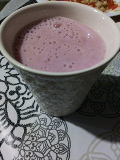 Una foto de Batido de fresa 🍓