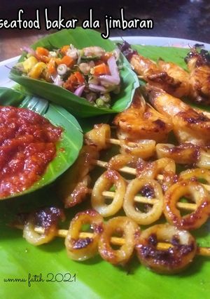 Foto resep Seafood Bakar ala Jimbaran
