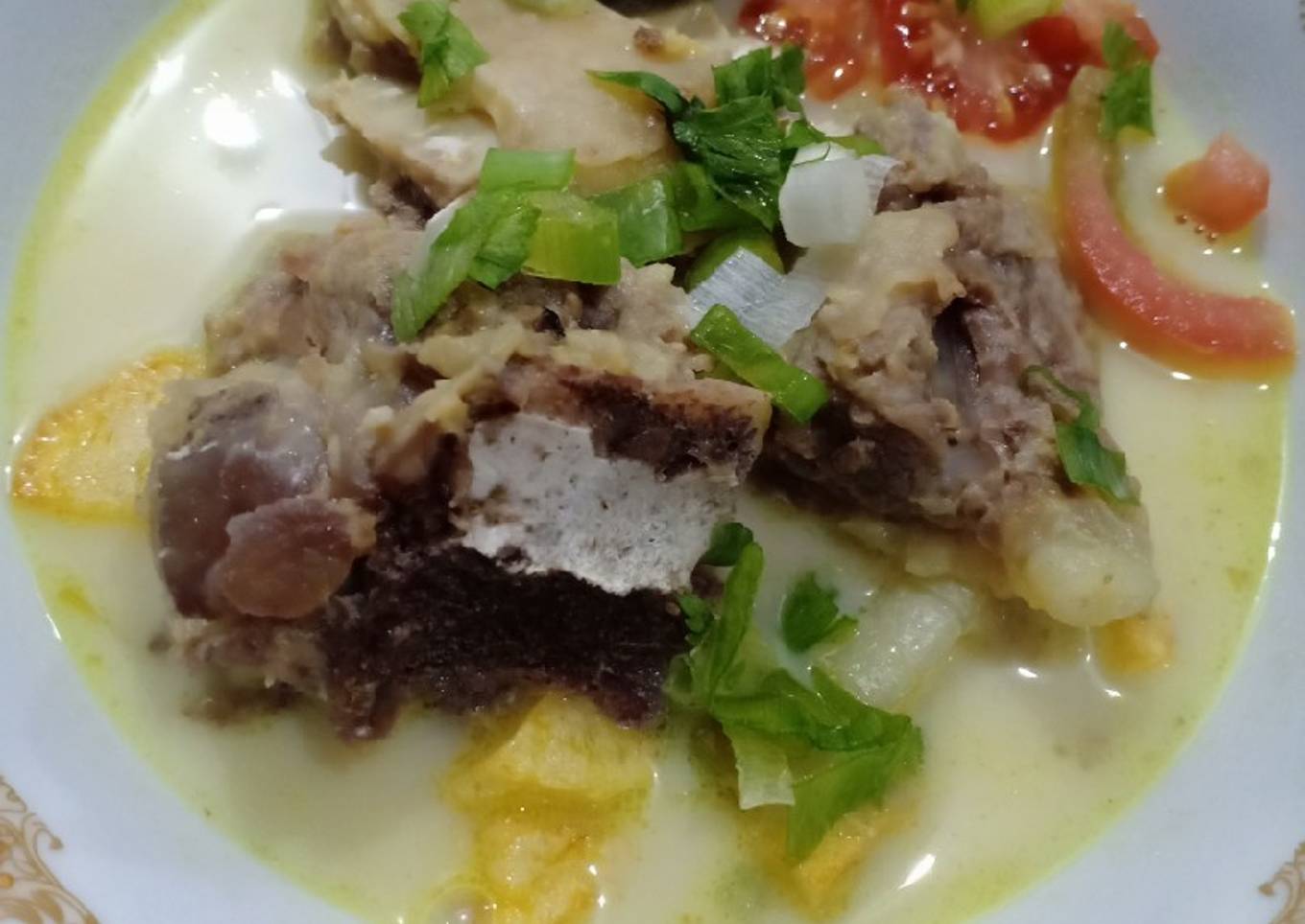 Soto Betawi Iga Sapi