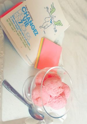 صورة لوصفة كلاص البطيخ الأحمر ونكهة الفراولة 🍉🍓