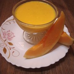 A picture of Muskmelon And Orange Slush.