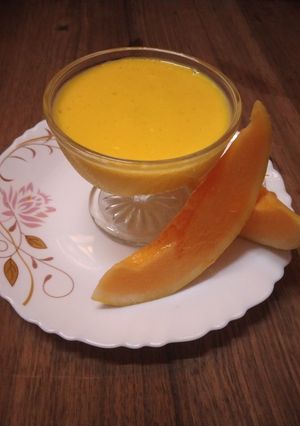 A picture of Muskmelon And Orange Slush.
