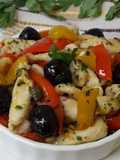 Straccetti di pollo con peperoni