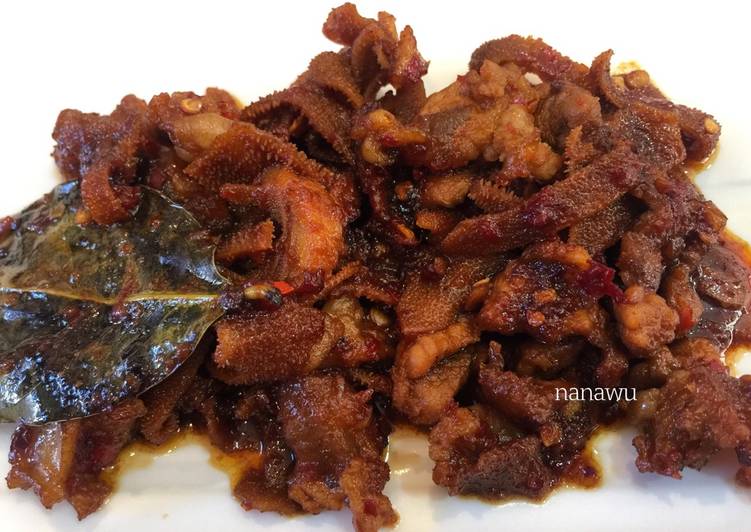 Resep Gongso Babat Ala2 Aku Mudah Tapi Yummyyy Yang Renyah