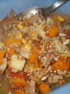 Una foto de Variedad de legumbres con verduras (guiso)