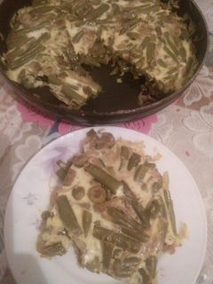 صورة لوصفة عشاء خفيف باللوبيا خضراء