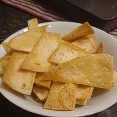 A picture of Homemade Tortilla Chips.