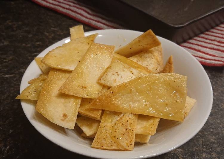Steps to Make Speedy Homemade Tortilla Chips
