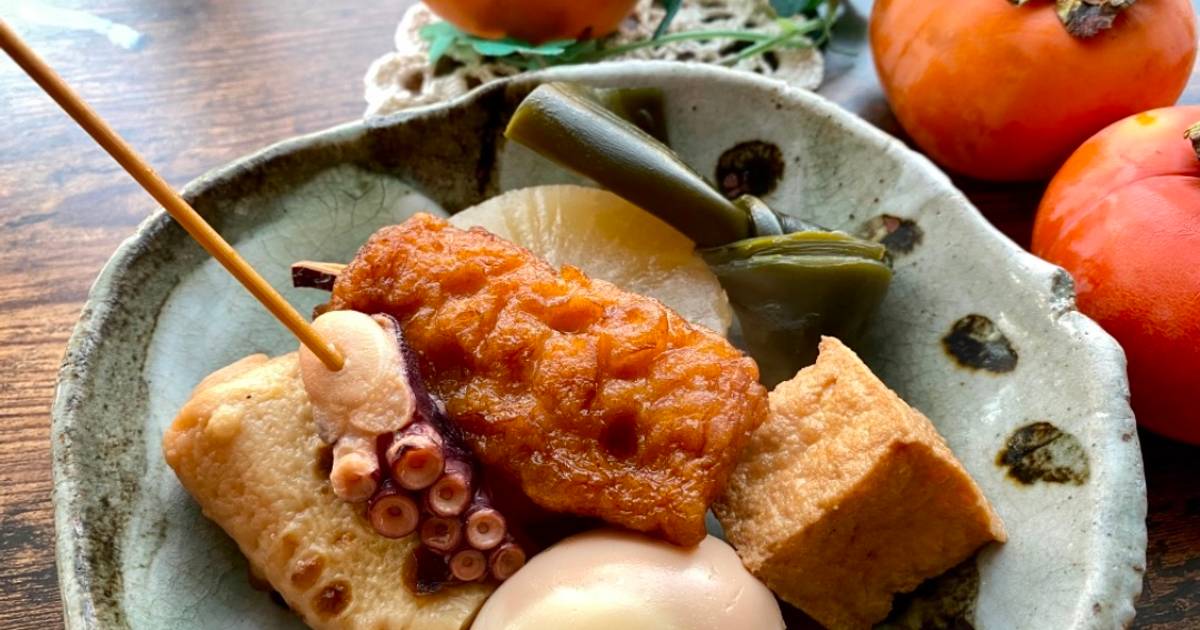 Japanese Oden cooked in ecological thermal pot Recipe by Aunty Eiko's