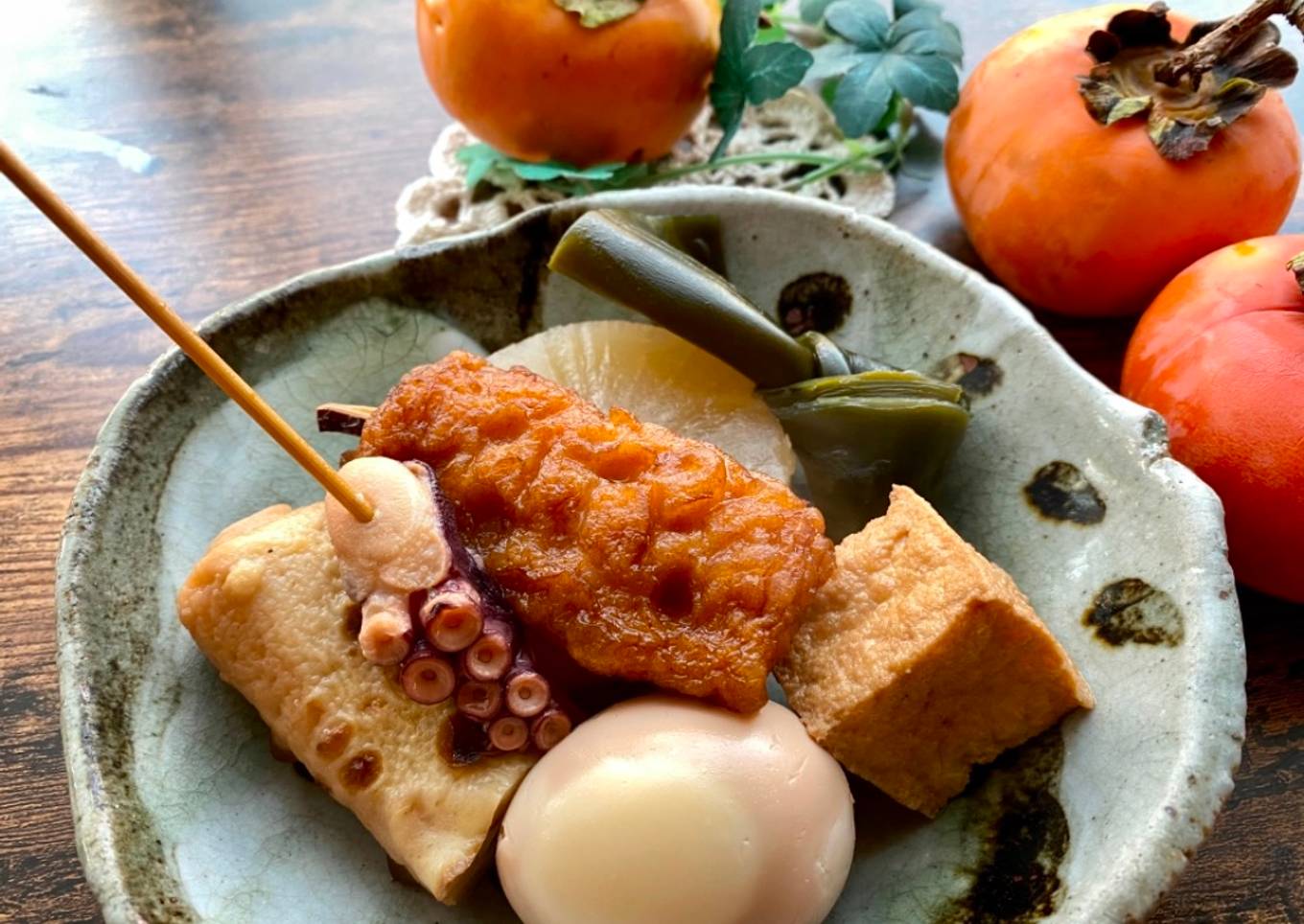 Japanese Oden cooked in ecological thermal pot