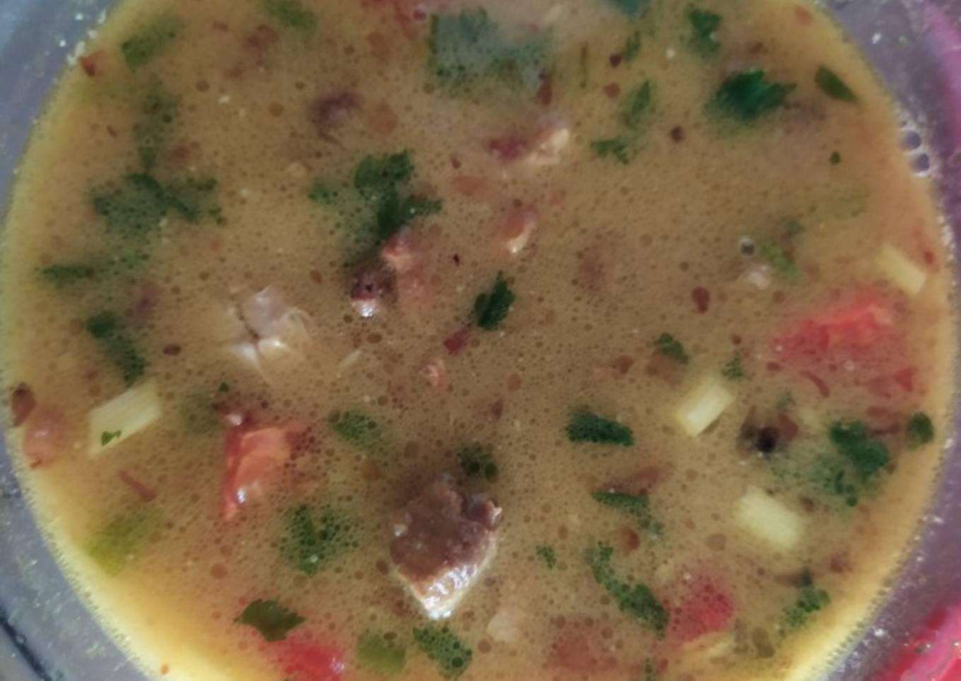 Cara Gampang Menyiapkan Soto kuning Bogor, Lezat