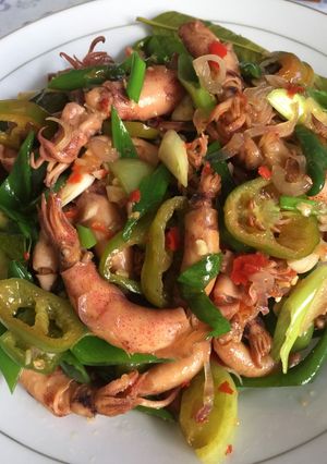Foto resep Cumi Asin Cabe Gendot