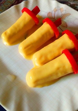 A picture of Mango qulfi.